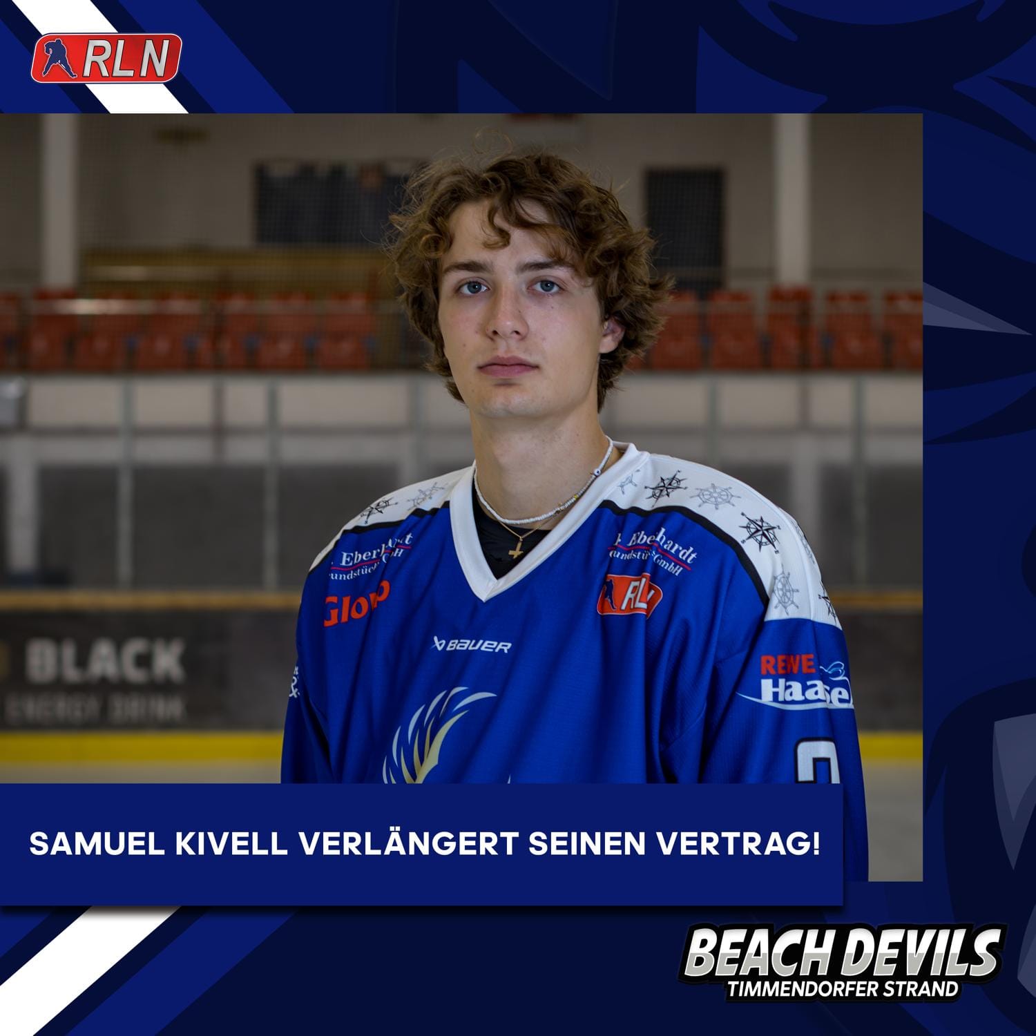 Auch Sam Kivell bleibt der Devils Defensive erhalten!