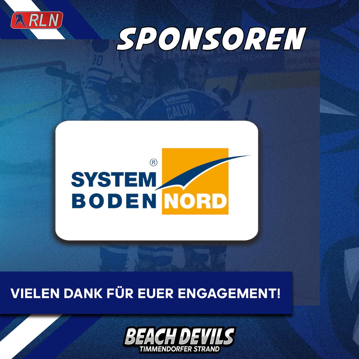 Systemboden Nord bleibt Sponsor der Beach-Devils!