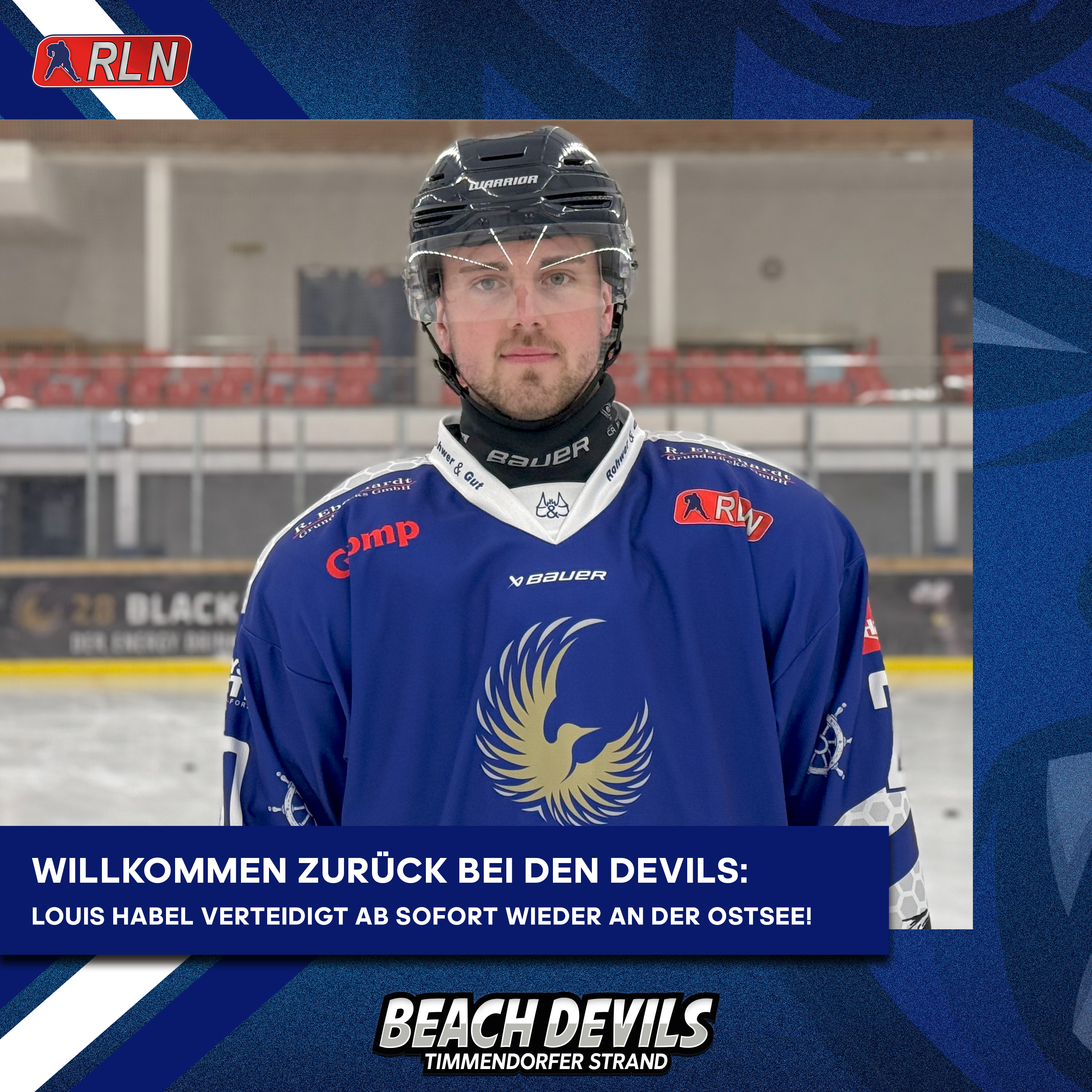 Louis Habel wechselt zurück zu den Beach Devils