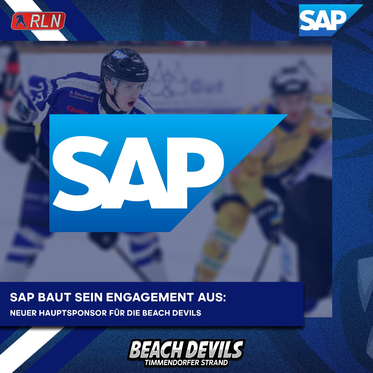 SAP wird neuer Hauptsponsor der Beach Devils!