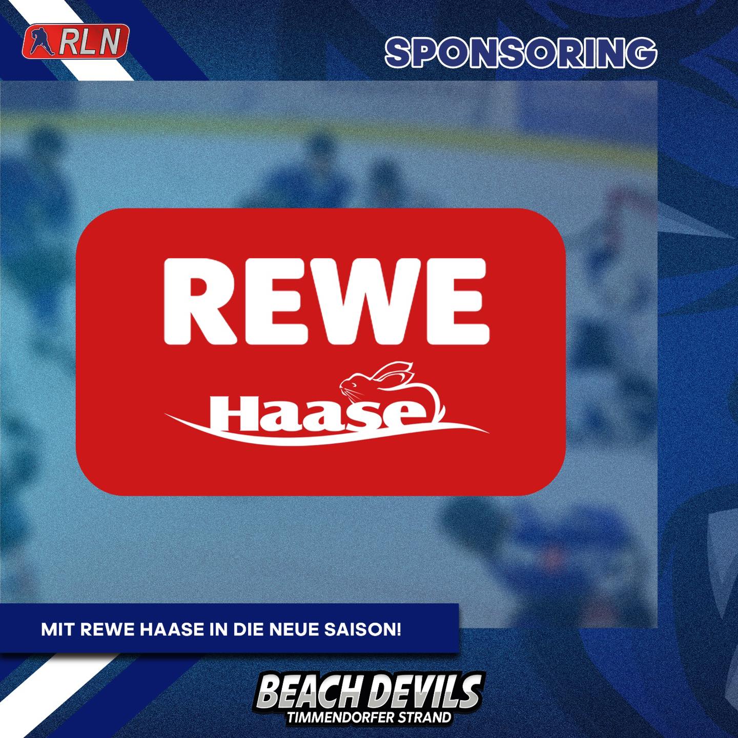 REWE Haase bleibt Exklusiv-Partner der Beach Devils!