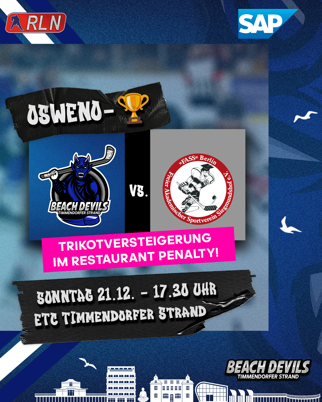 Letztes Heimspiel des Jahres und Trikotversteigerung im Penalty!