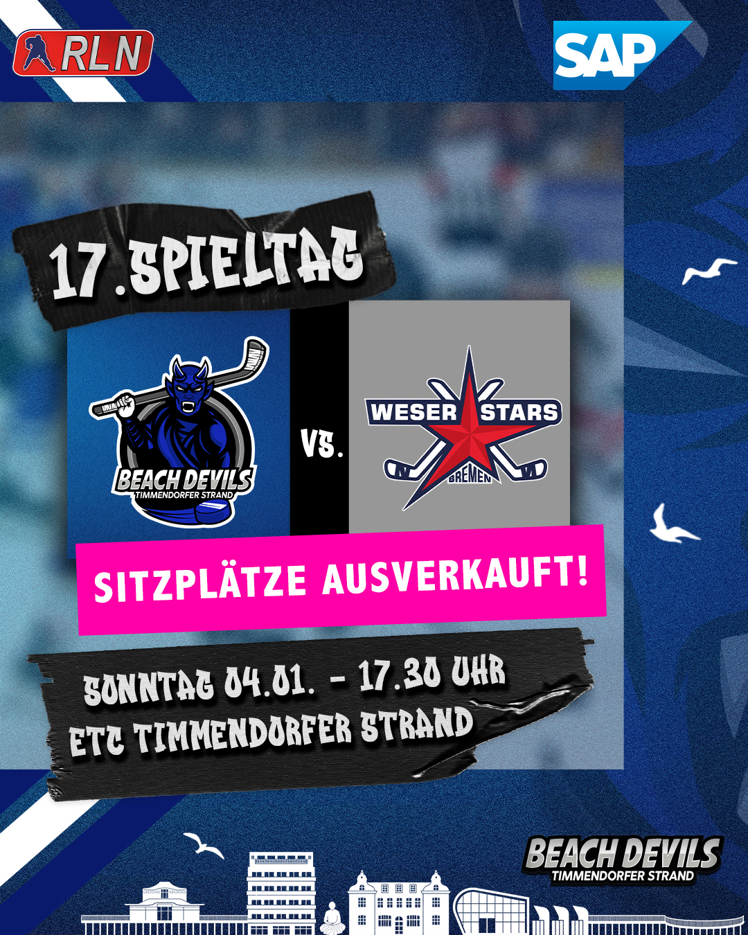 Ticketing Update: die Sitzplätze sind ausverkauft!