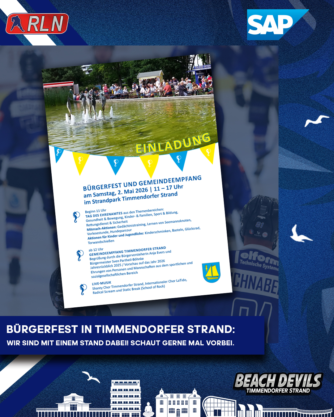 Bürgerfest & Gemeindeempfang am Samstag ab 11 Uhr in Timmendorfer Strand!