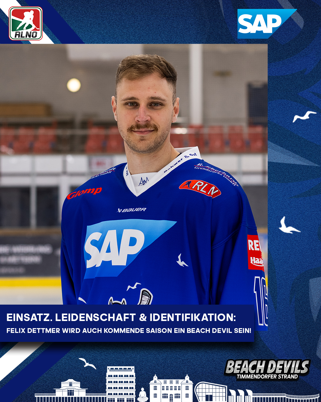 Ein Kämpfer bleibt: Felix Dettmer verlängert bei den Beach Devils!