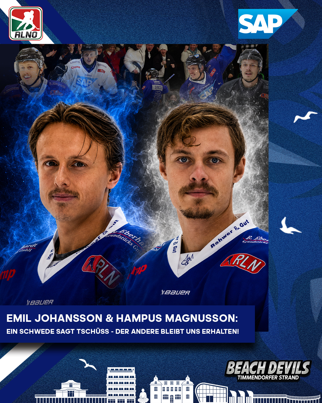 Mit Emil sagt ein Schwede Tschüss, mit Hampus bleibt uns einer erhalten!