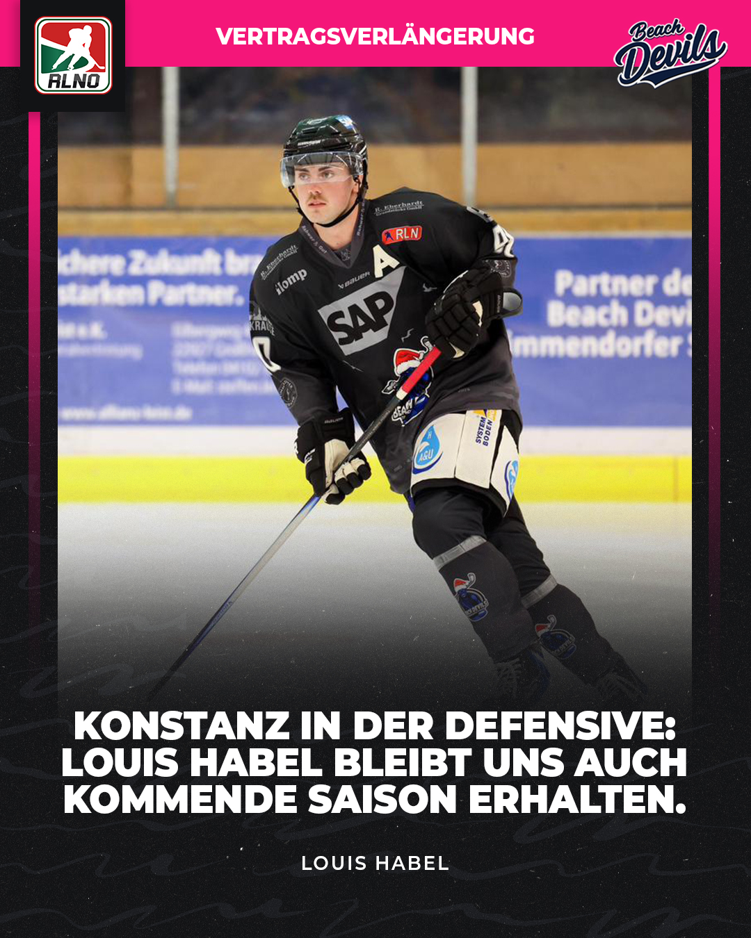 Konstanz in der Defensive: Louis Habel bleibt ein Devil!