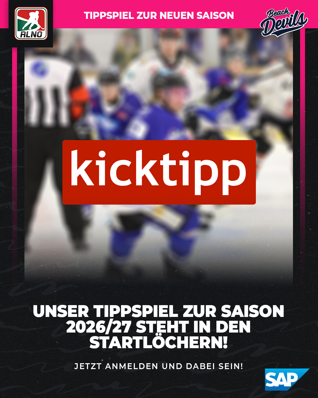 Unser Tippspiel für die Saison 2026/27 ist gestartet!