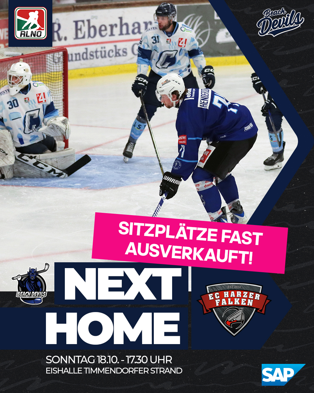 Die Beach Devils empfangen am Sonntag Braunlage zum Topspiel!