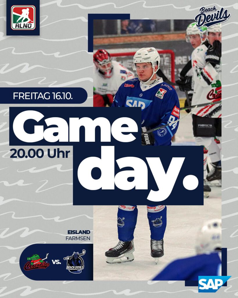 Beach Devils treten am heutigen Abend zum Auswärtsspiel bei den Crocodiles Hamburg an.