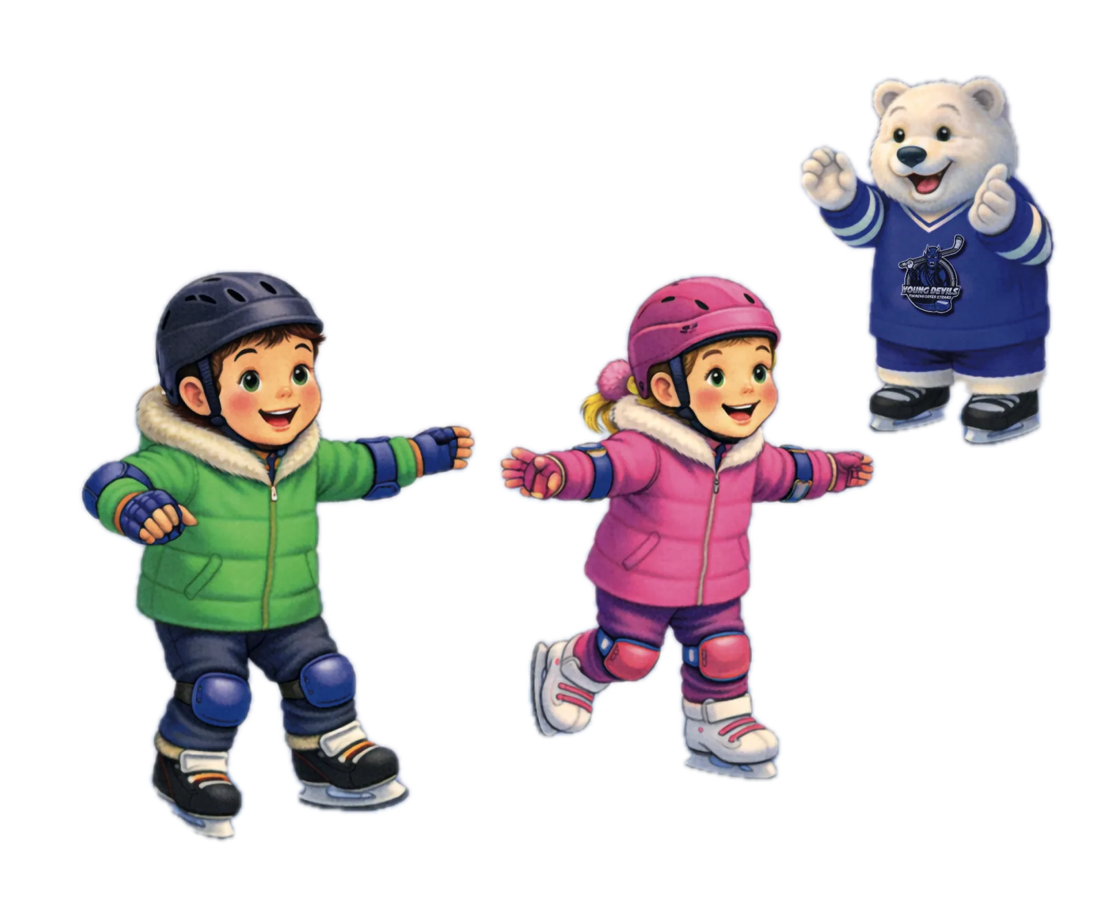 Ben und Emma fahren allein, Timmy jubelt im Hintergrund